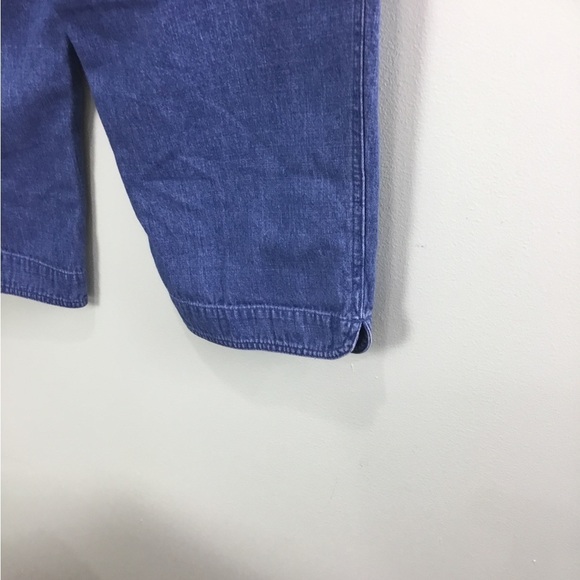 LIZ Claiborne First Issue size 12 light denim jean Capri - Picture 5 of 16